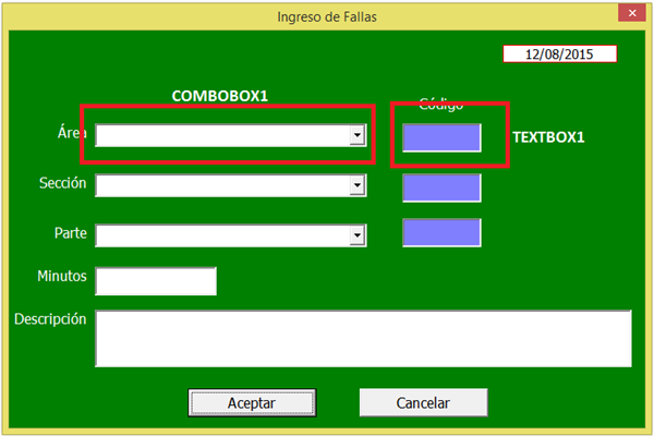 Excel Vba Cargar Datos En Textbox Al Ingresar Valor En Combobox Hot Sex Picture 9842