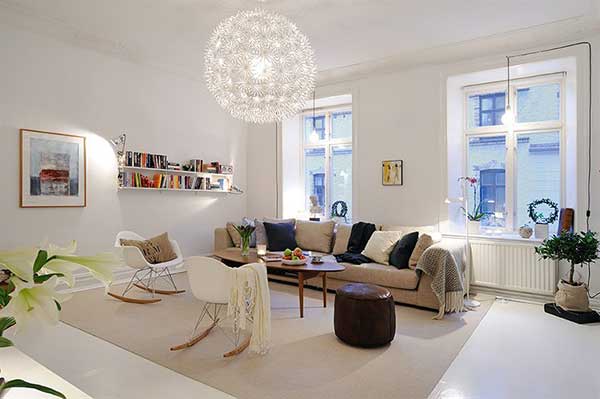 Combinar tarima iruko con muebles decoración todoexpertos.com Color paredes con muebles blancos