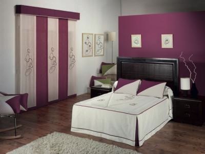 Color cortinas para dormitorio de matrimonio decoración ... Color blanco roto para habitacion matrimonio