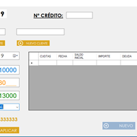 Sistema de prestamos, llenar datagridview