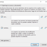 VBA quitar permisos de restricción de acceso a documentos office