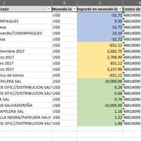 ¿Macro qué elimine valores positivos y negativos de una columna con base a criterio?