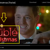 ¿Donde puedo conseguir los videos oficiales de Michael Buble de Navidad?