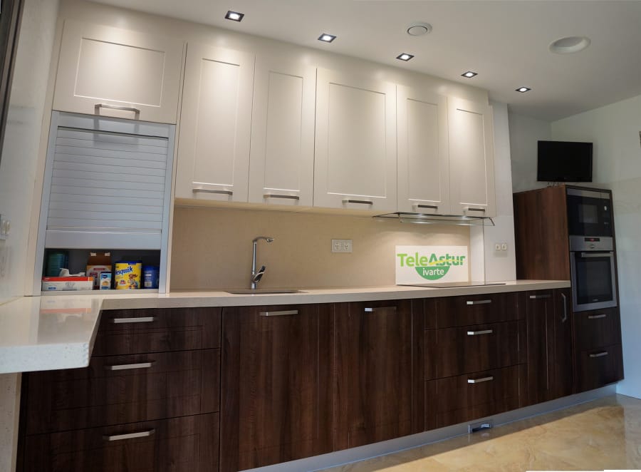 ¿Qué color de muebles de cocina y encimera poner? - Cocina