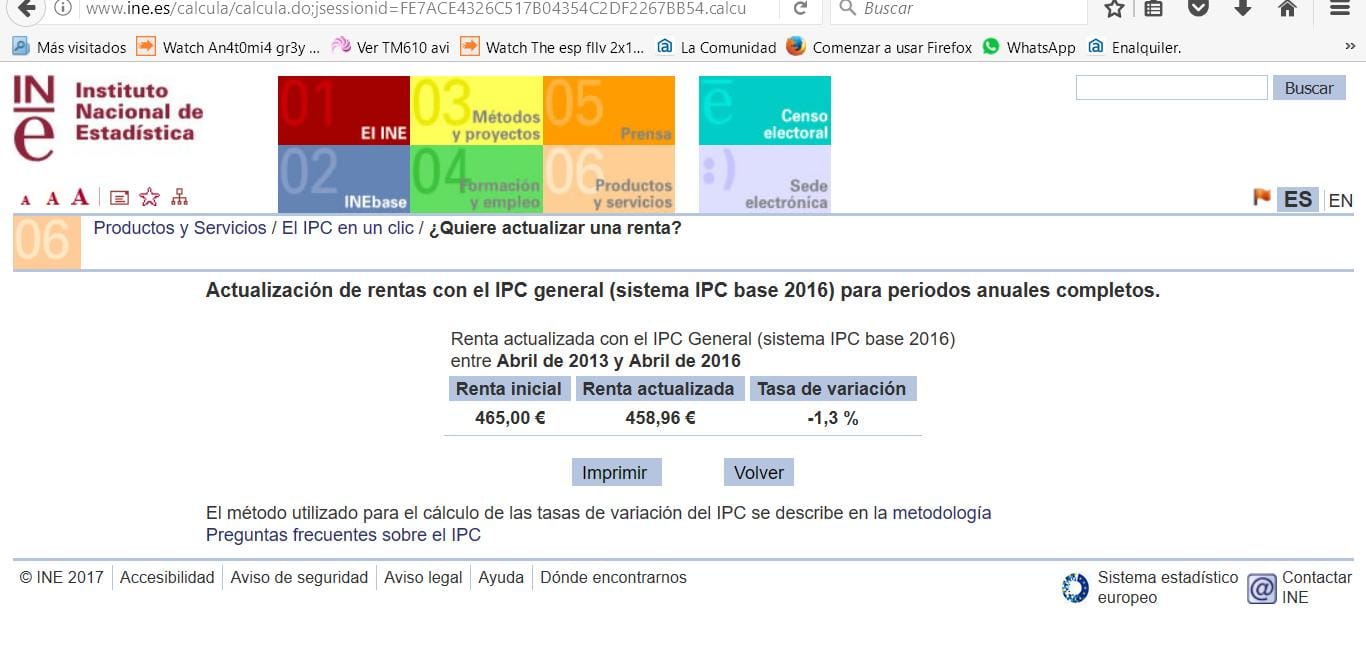 Subida Del IPC En Alquiler - Alquileres - Todoexpertos.com