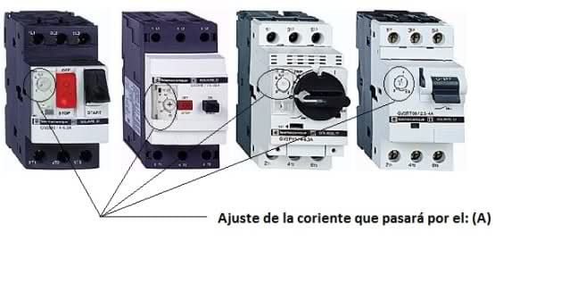 Diferencias entre estos tipos de guardamotores - Electricidad del hogar ...
