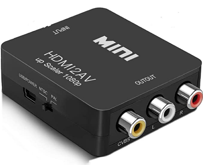 Cual es la diferencia entre cable y adaptador HDMI a RCA