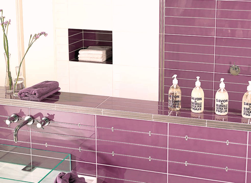 Color mueble de baño morado - Decoración - Todoexpertos.com