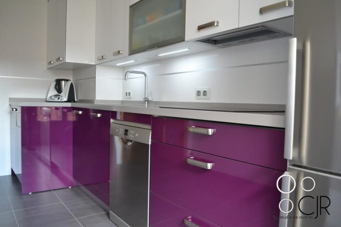 ¿Qué color de muebles de cocina y encimera poner? - Cocina