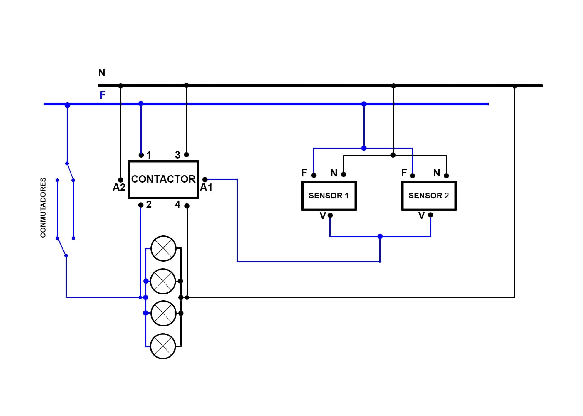 Encender luz del garaje por XX minutos al abrir la puerta del garaje