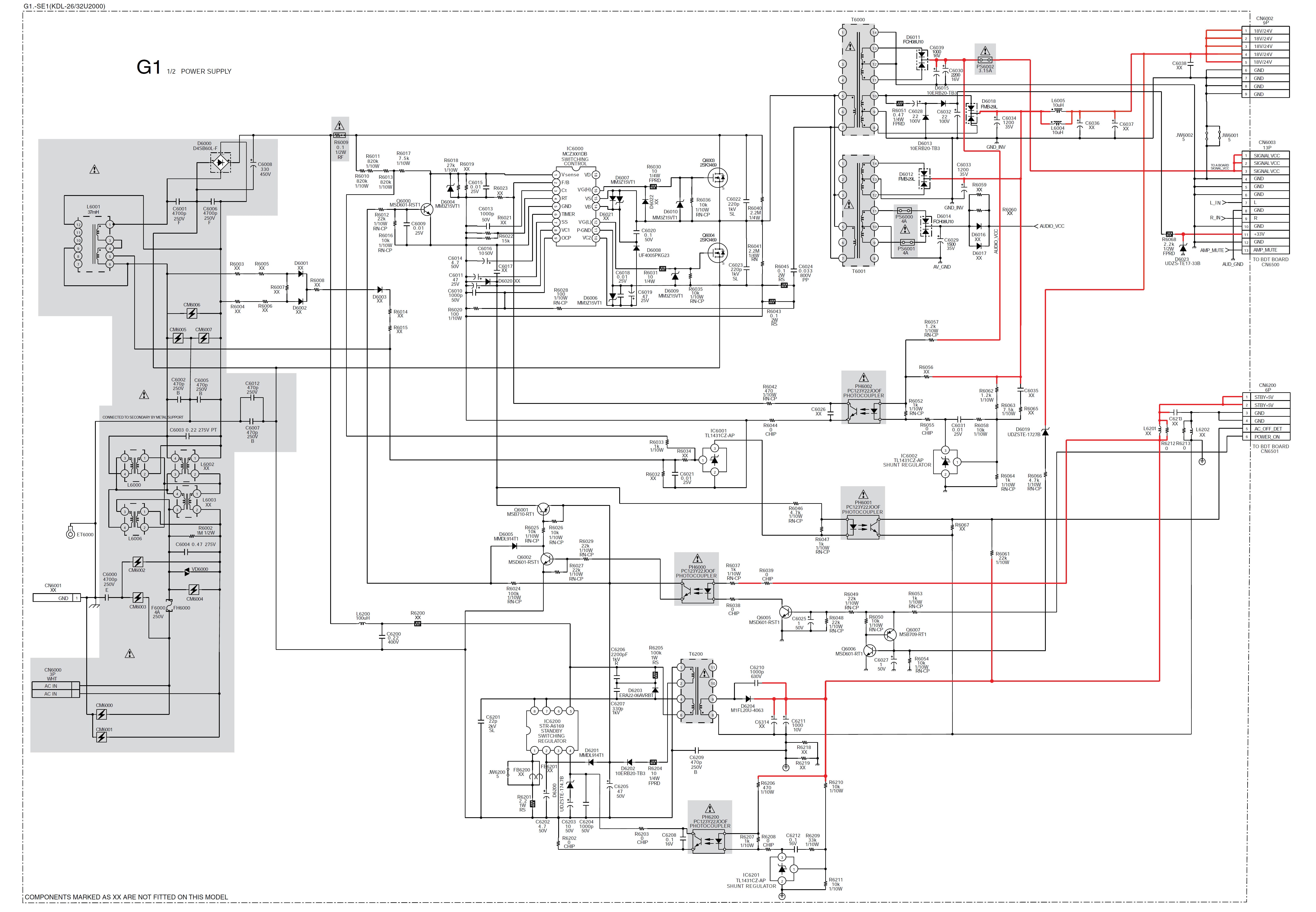 Kdl 32r413b схема