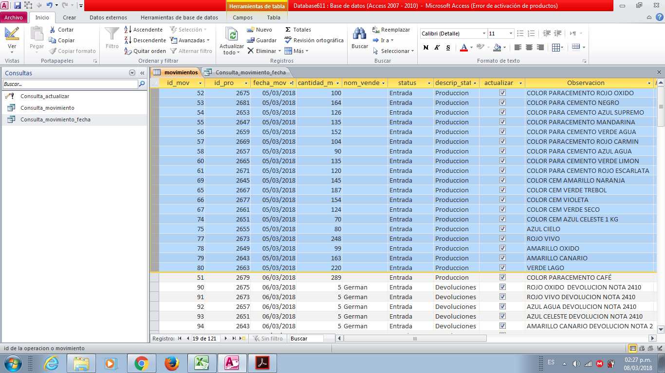 Como Visualizar Todos Los Registros De Una Consulta De Parámetros Microsoft Access 5581