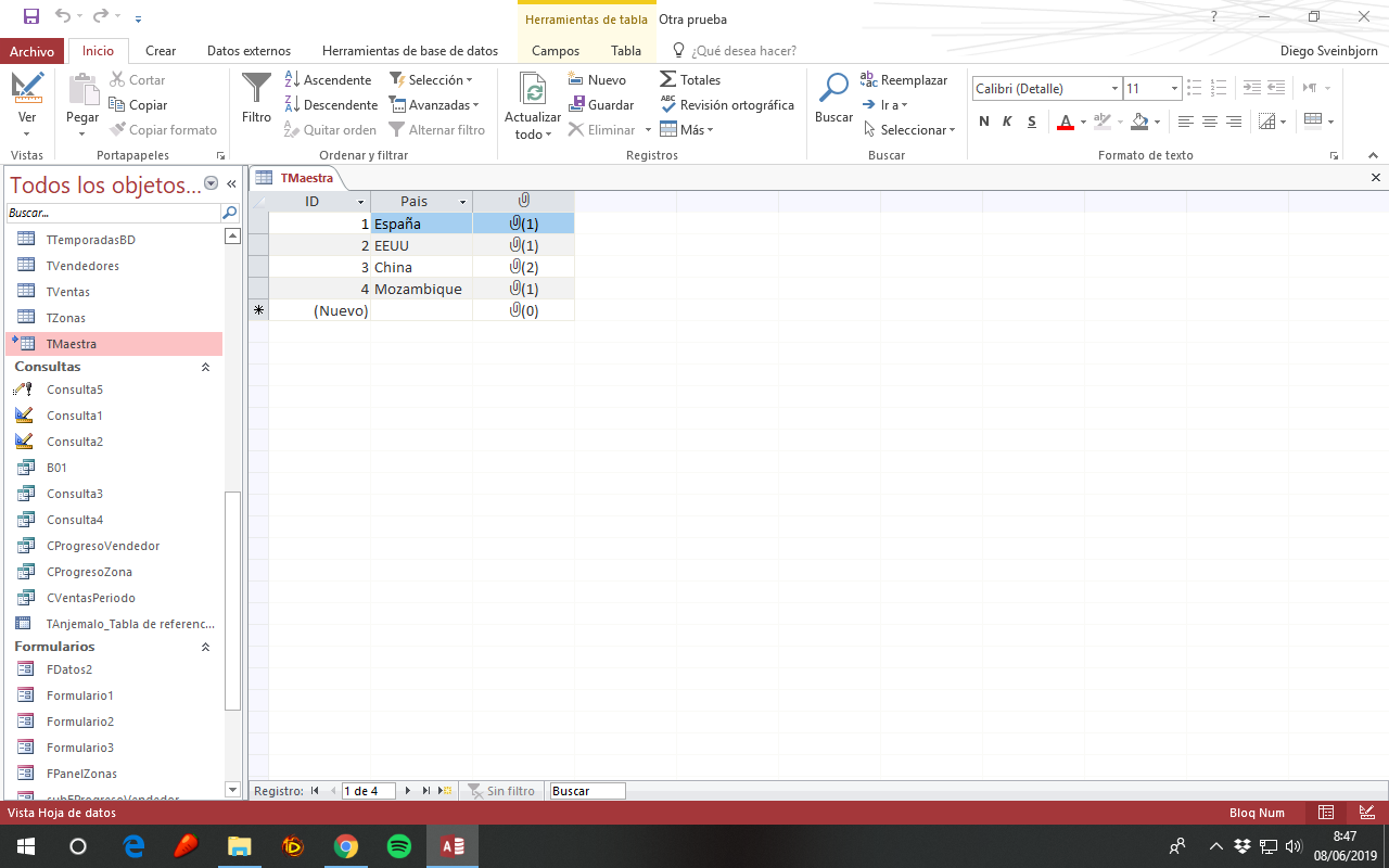 Datos adjuntos en tabla vinculada access Microsoft Access Datos adjuntos en tabla vinculada access Microsoft Access