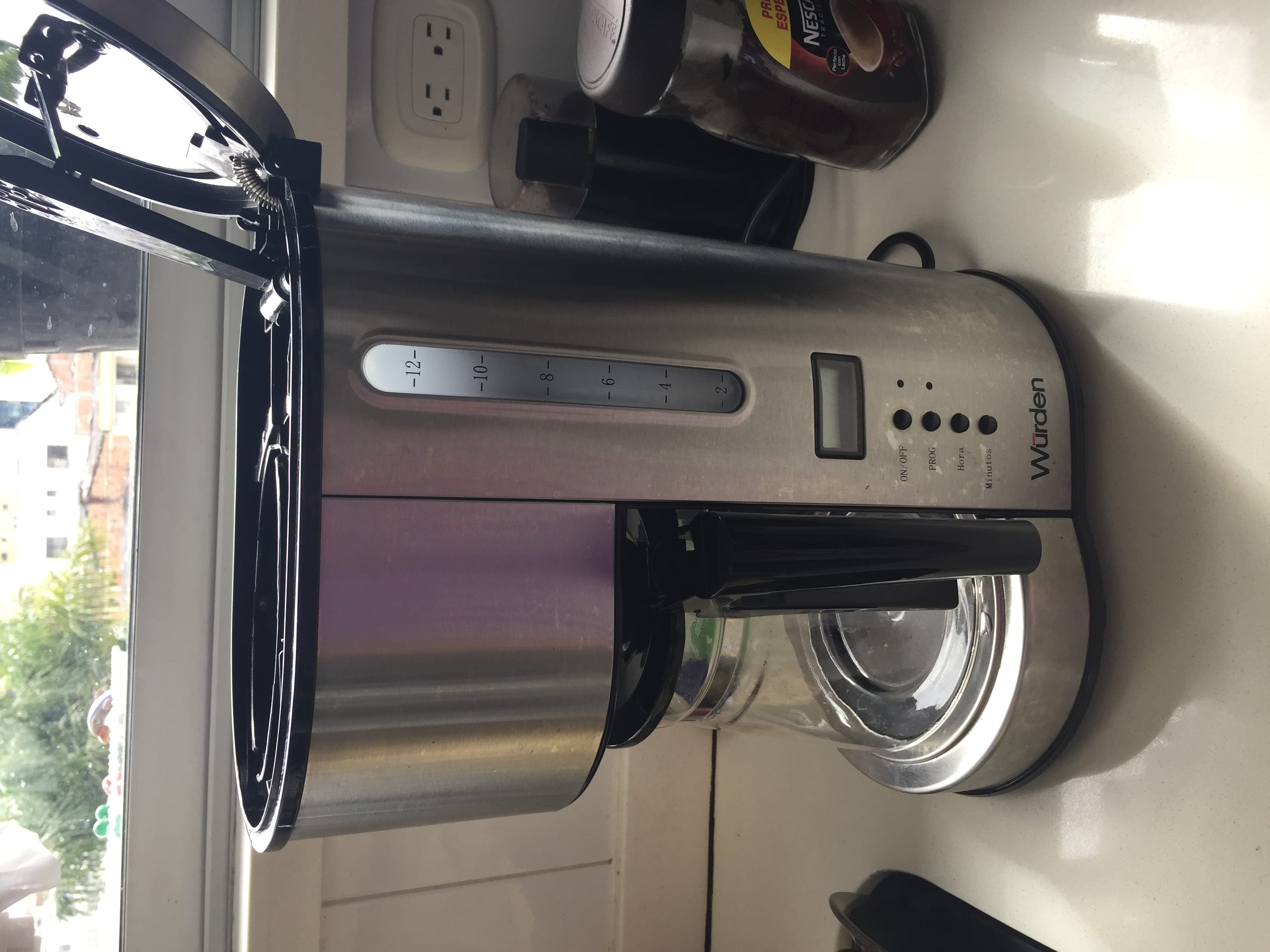 Mi Cafetera Wunder calienta pero no sube el agua - Reparaciones