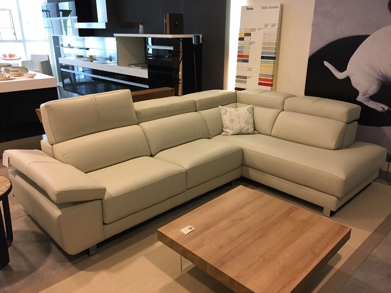 Calidad de sofá de piel de fabricante t+Dos Muebles