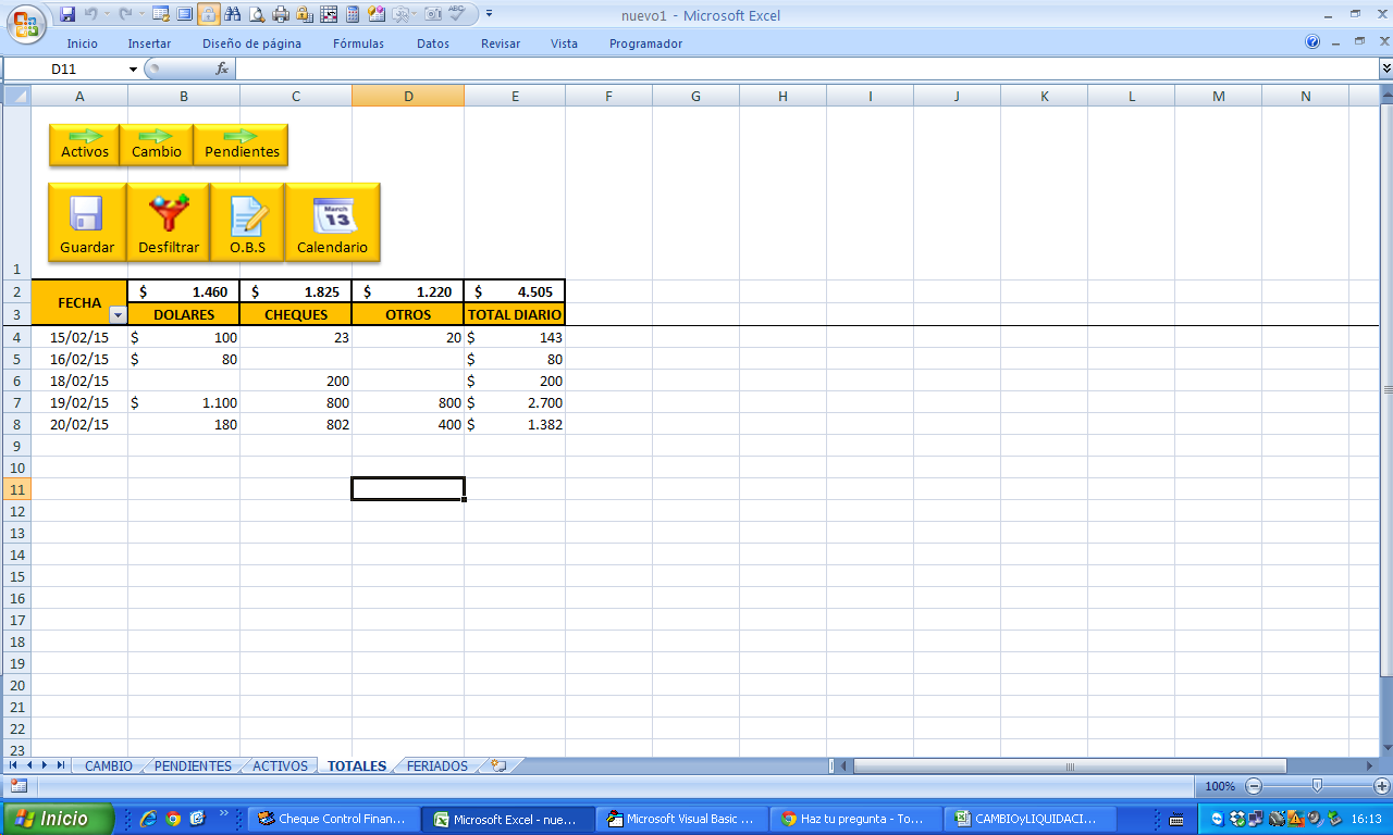 Consolidar Fecha Y Totales En La Misma Posicion Microsoft Excel Hot 4778