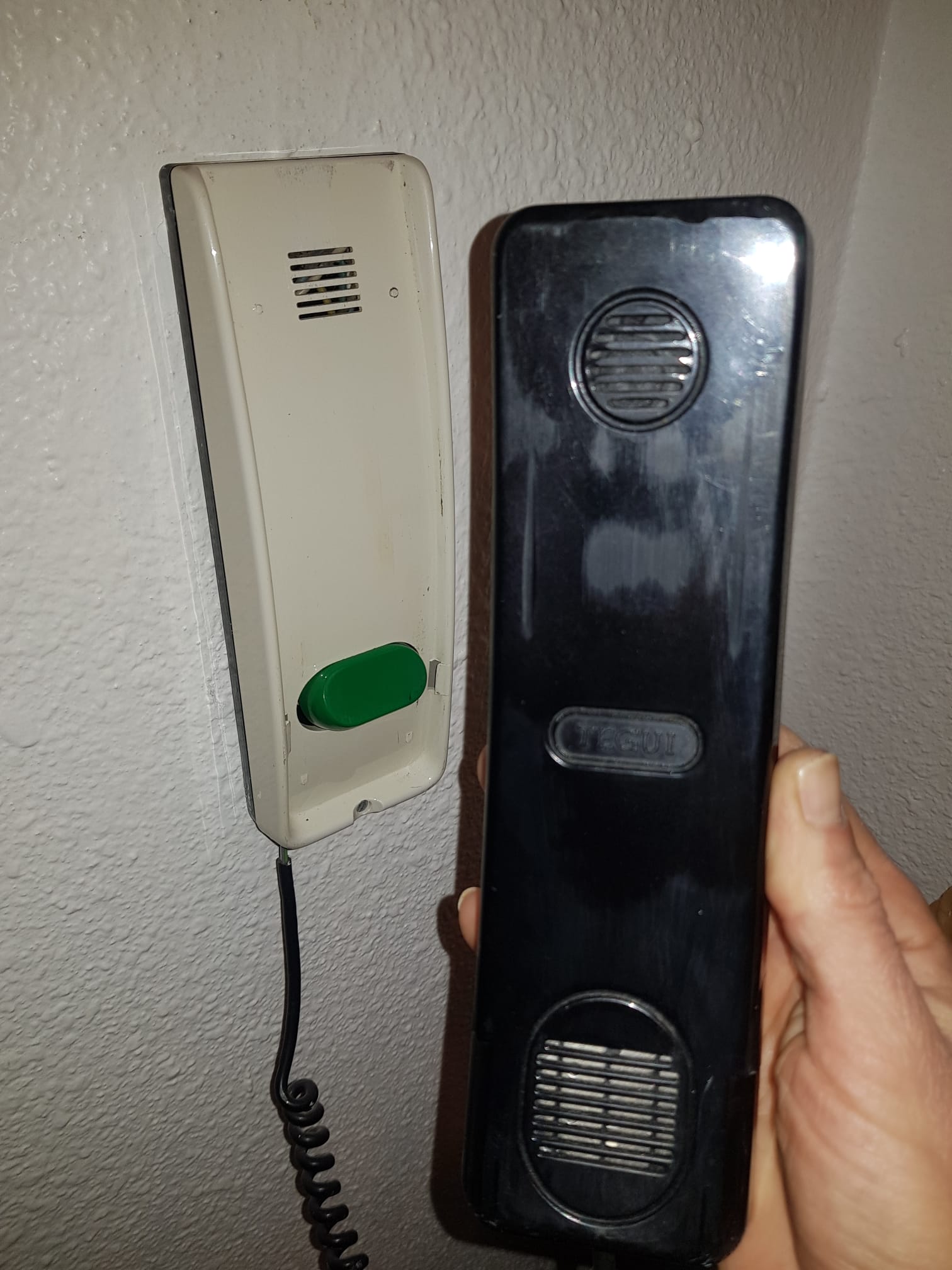 Esquema de cableado para un portero