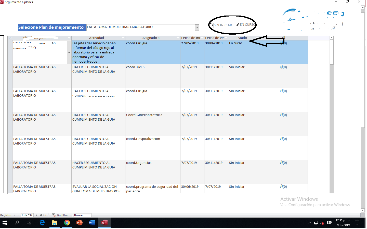 Como Puedo Filtrar Un Subformulario Con Botones De Opción En Formulario ...