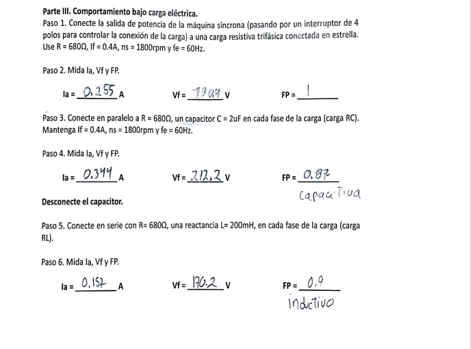  C mo Calcular La Resistencia De Un Generador S ncrono Trif sico 
